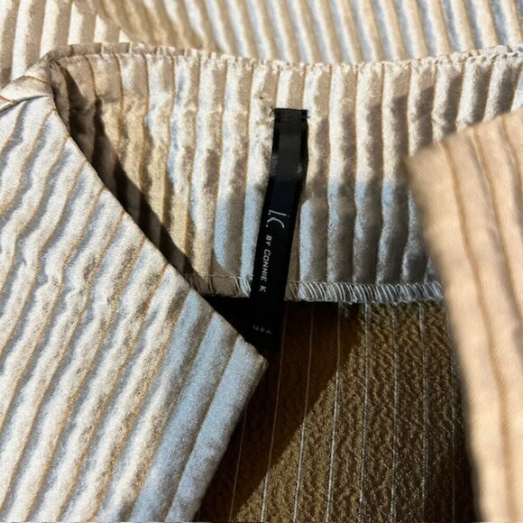 I.C. Silver & Brown Long Sleeve Jacket Size M - Picture 9 of 9